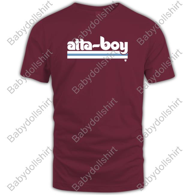 Atta-Boy Philly Hoodie Maroon