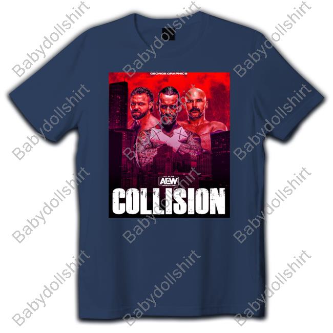 Official Aew All Elite Wrestling Collision Tee