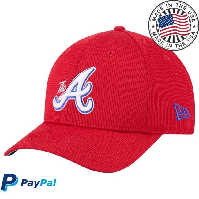 Rally House Atlanta Braves Mitchell And Ness White Sketch Shirt