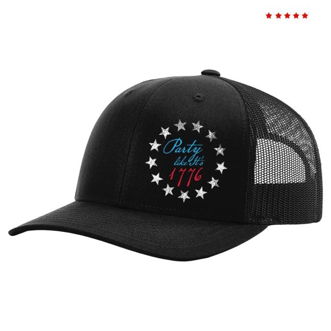 Official Hodgetwins Merch Shop Party Like It's 1776 Hat