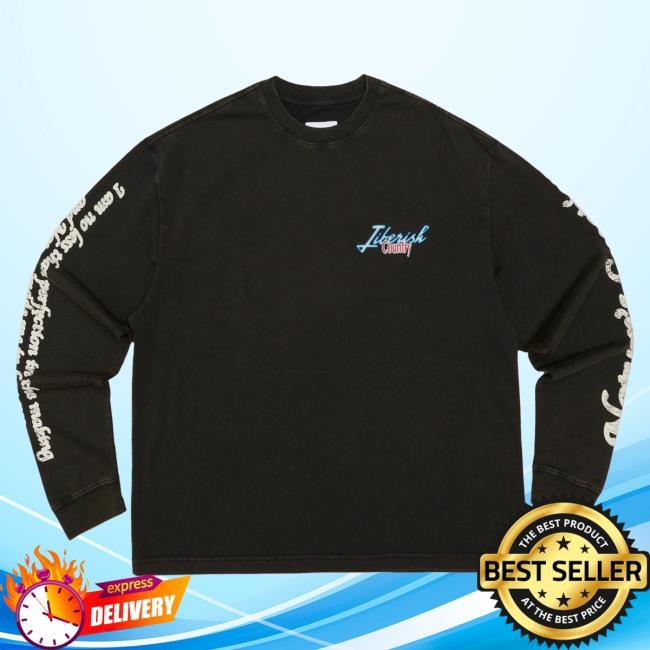 Official Official Jiberish Clothing Jiberish Country Long Sleeve Shirt Cement