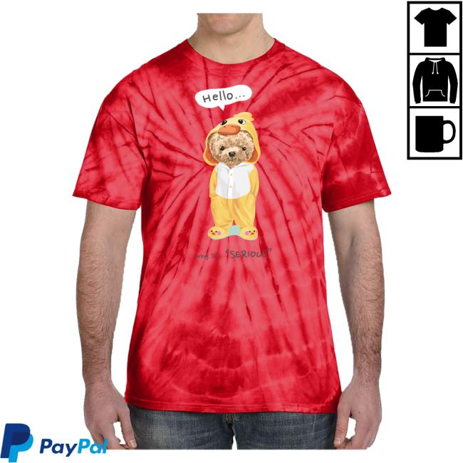 Official Why So Serious Tie Dye Tee Red