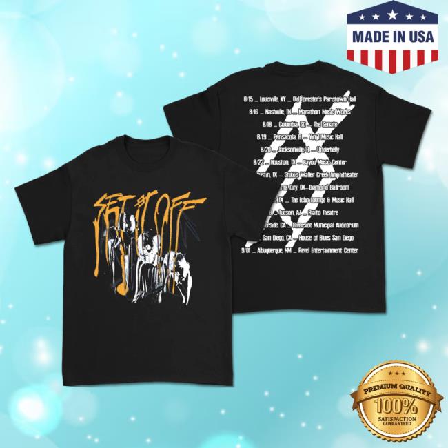 Official Set It Off Merch Store Set It Off Tour Drip Tshirt Set It Off Clothing Shop SetItOff
