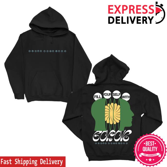 Official Fill Yourself With Color Black Hooded Sweatshirt