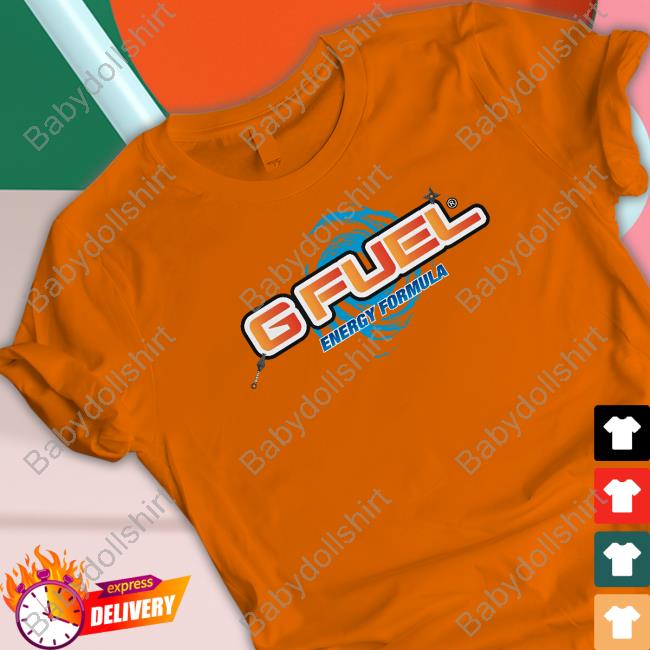 Official G Fuel Merch G Fuel Energy Formula Orange Chakra T Shirts