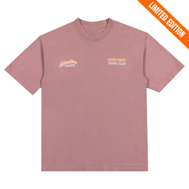 Official Billy Joel Merch Store Billy Ryan Trahan Merch Howdy Howdy Store Adventure Awaits Tshirt - Clay