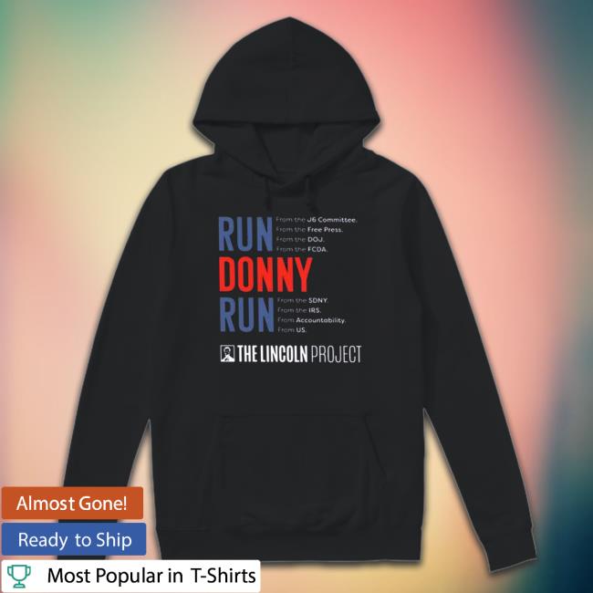 Run Donny Run The Lincoln Project Hoodie