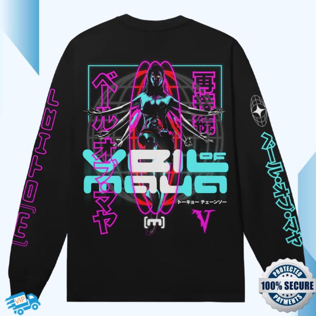 Sumerian Records Veil Of Maya Band Merch Vom X Ruckingfotten Collab L/S T Shirt