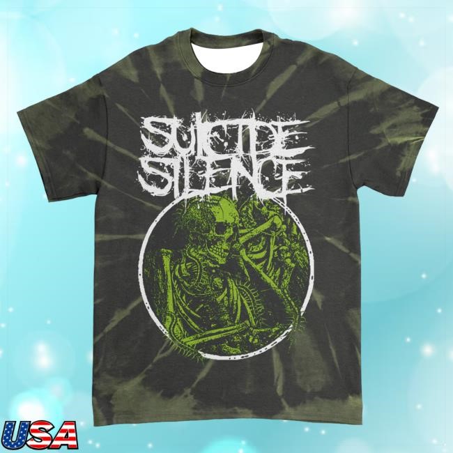 Rotten (Sewer Dye) Tee Suicide Silence Store