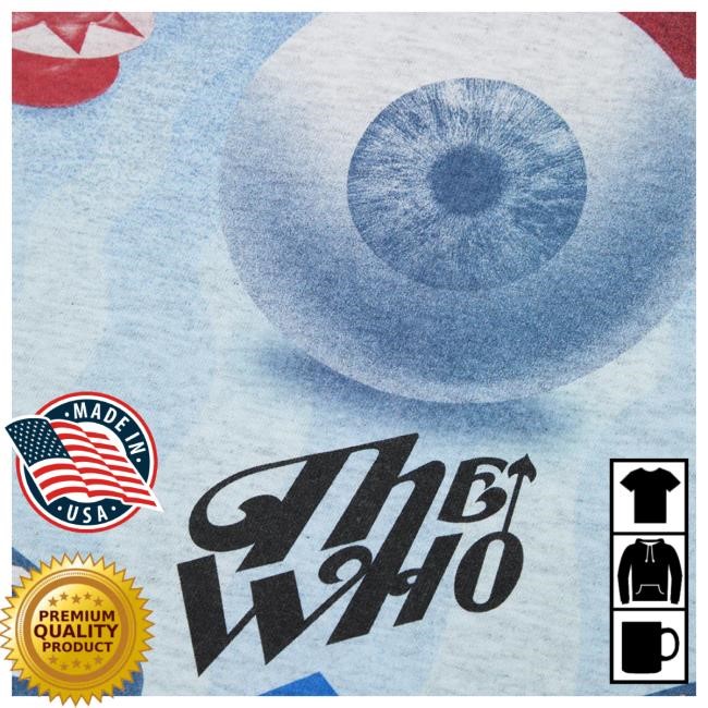 Official The Who 1969 Tommy Album Hot Shirt The Who Rock Band