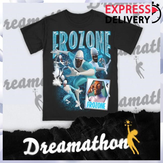 Official Dreamathon Merch Frozone Dreams Hot Shirt