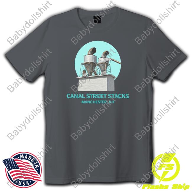 Official Love Manchester Ink Link Shop Canal Street Stacks Tee