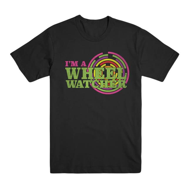 Wheel Of Fortune Merchandise I'm A Wheel Watcher Black Hoodie