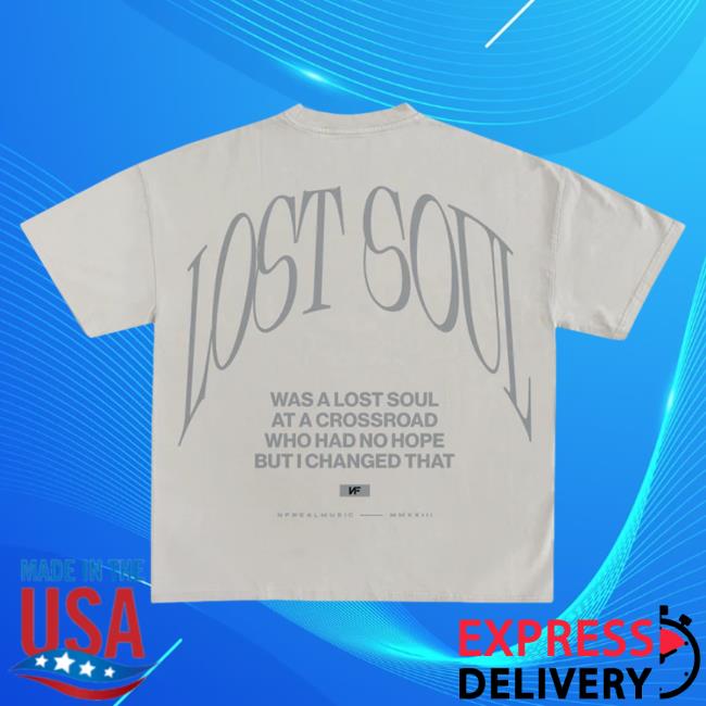Official Nf Real Music Merch Store Cement Lost Soul T-Shirt Nfrealmusic Shop