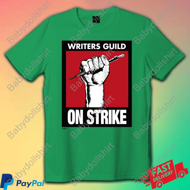 Writers Guild On Strike T Shirt