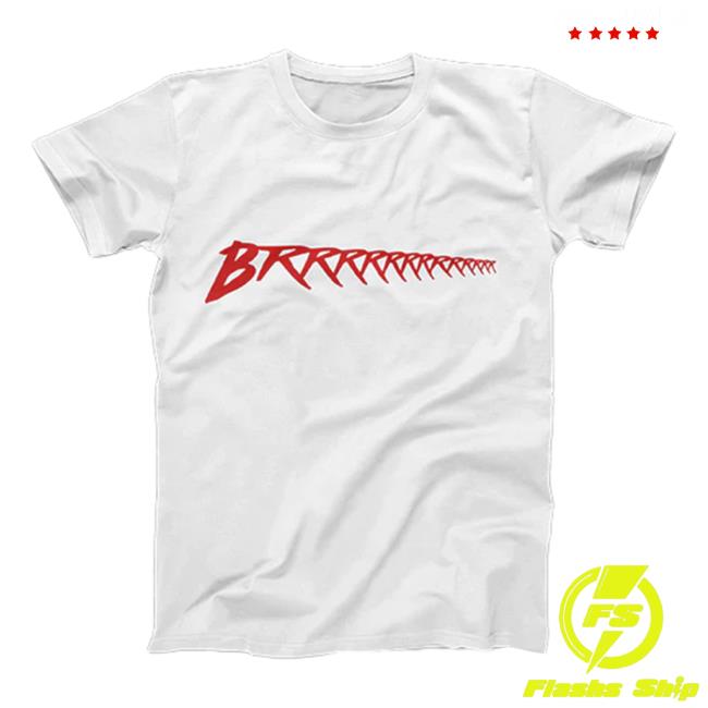 Official Anuel Aa Clothing Store Shop Anuelmerch BRRRRRRR Shirts White / Red Anuelaa Merch