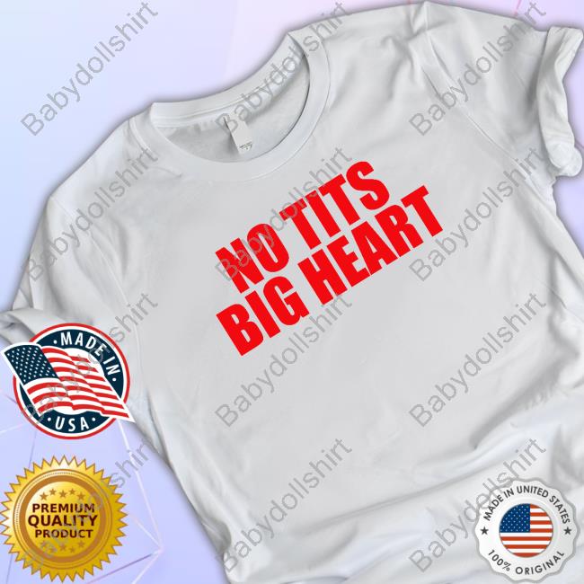 Official No Tits Big Heart Snow Hard Feelings Tour Shirt