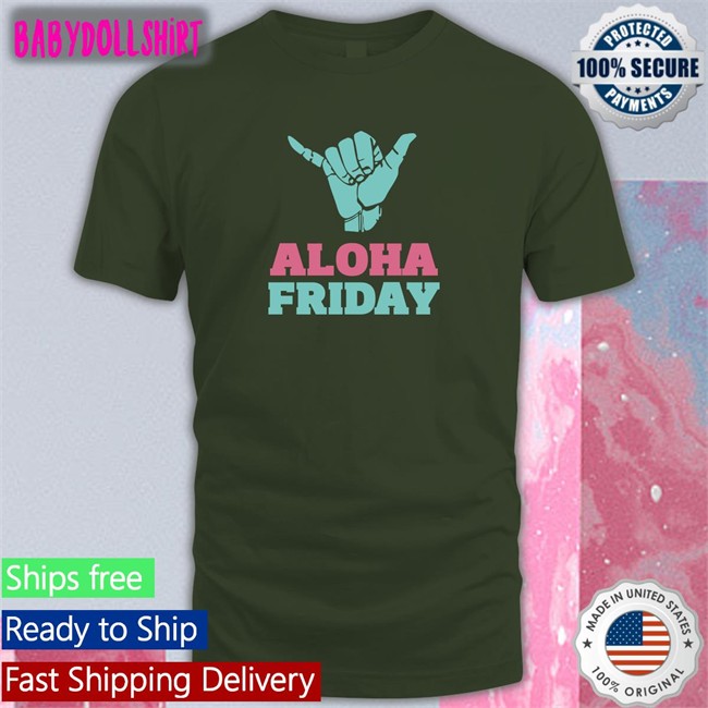 Aloha Friday Baseball Sleeve Tee The Fins Cartel Aloha Friday Crewneck Sweatshirt Big E Ian693 By Ian693