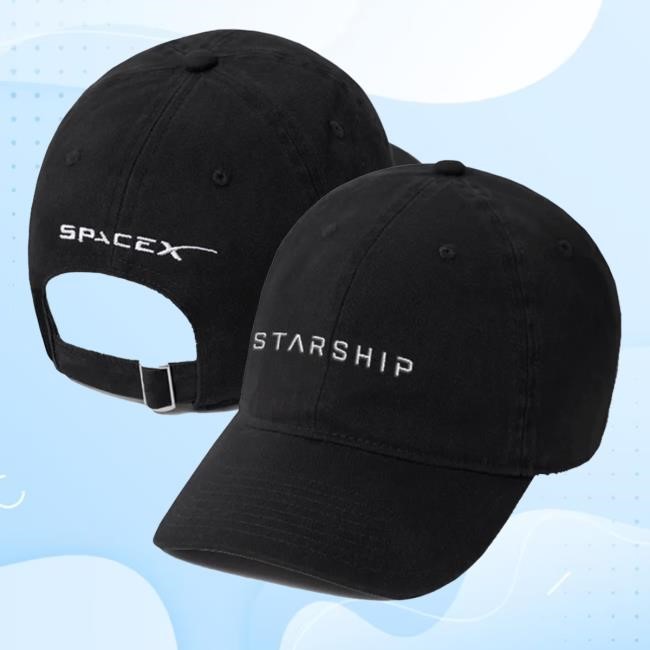 Starship Adjustable Hat SpaceX Merch