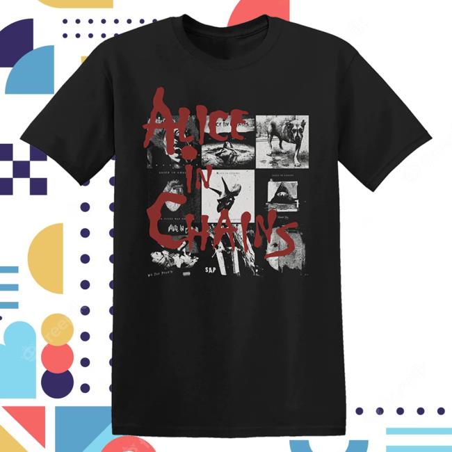 Official Alice In Chains Merch Store Alice In Chains Album Covers Shirt Aliceinchains