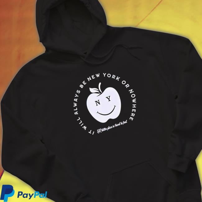 Official It will always be new york or nowhere mascot t shirt Official It will always be new york or nowhere mascot sweatshirt
