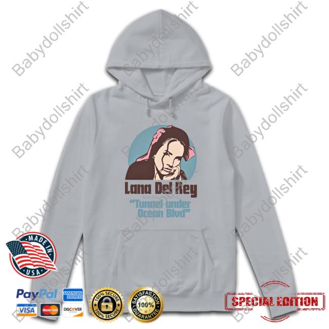 Lana Del Rey Village Lana Portrait Hoodie