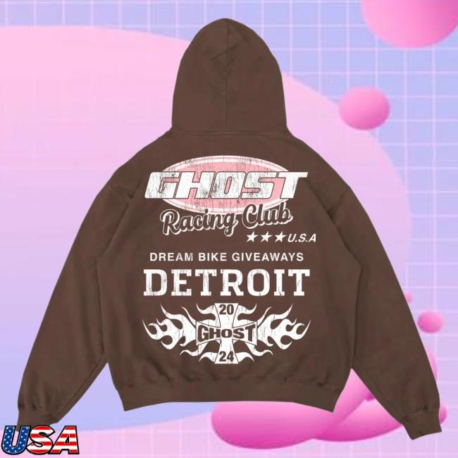 Official Ghost Racing Apparel Ghost Racing 24 Ghost Club Hooded Sweatshirt - Brown