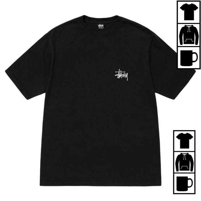 Official Stussy Merch Store Basic Stüssy Crewneck Sweatshirt
