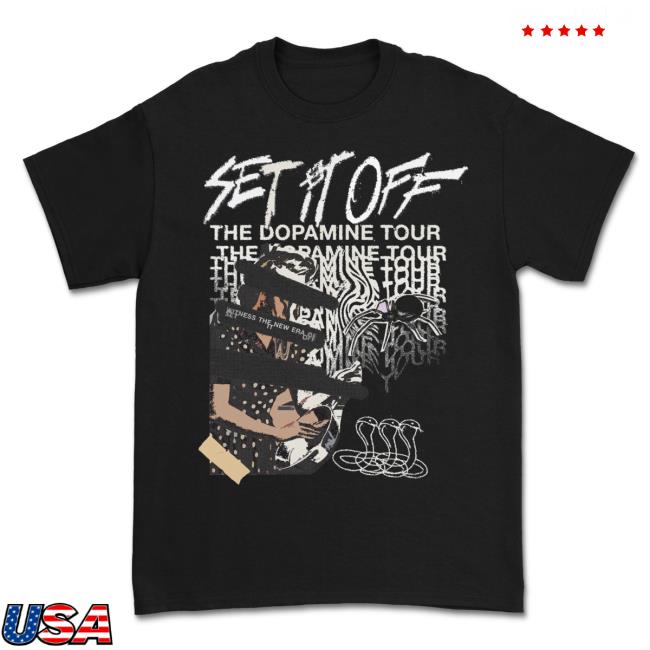 Official Set It Off Merch Shop The Dopamine Tour Hoodie