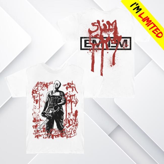 Eminem TDOSS Blood Scrawl New Shirt Eminem Merch Shop