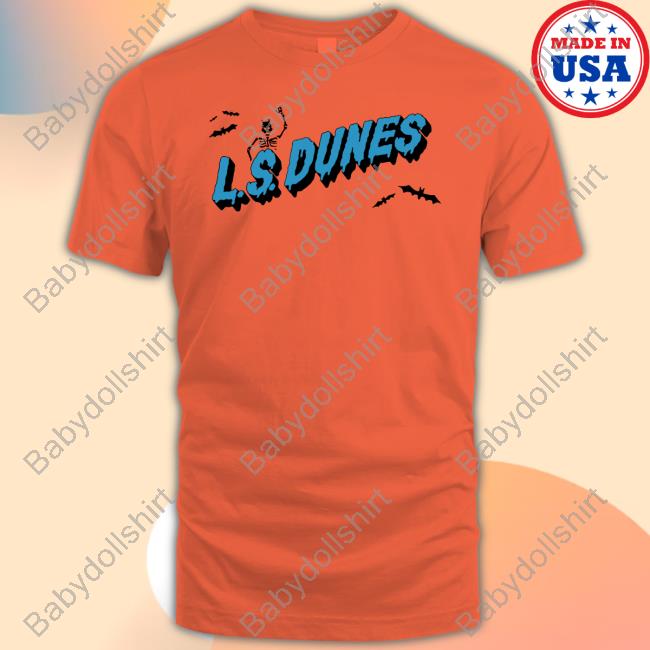 L.S. Dunes Merch L.S. Dunes Spooky Skeleton Crewneck Sweatshirt