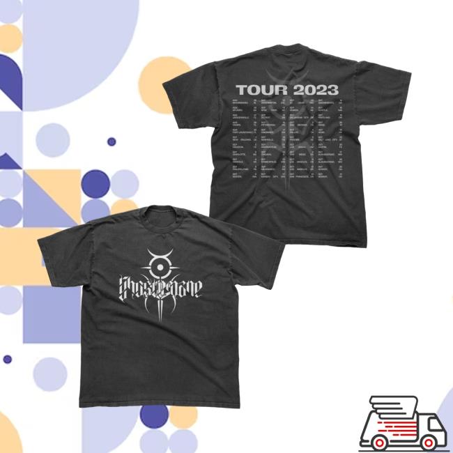 Ghostemane merch Logo Tour 2023 Shirt