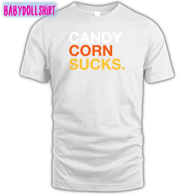 Obvious Shirts Shop Candy Corn Sucks Cap Candy Corn Sucks Long Sleeve