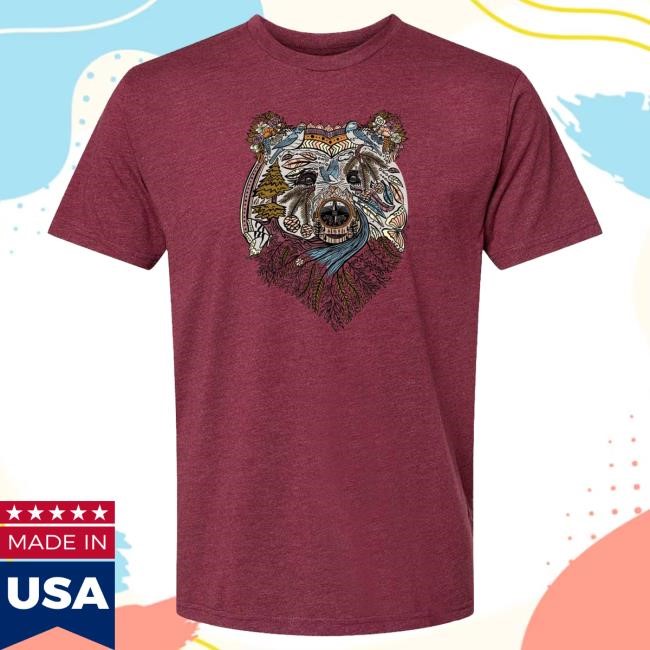 Official Wild Tribute Merch Shop Boho Bear New Shirt