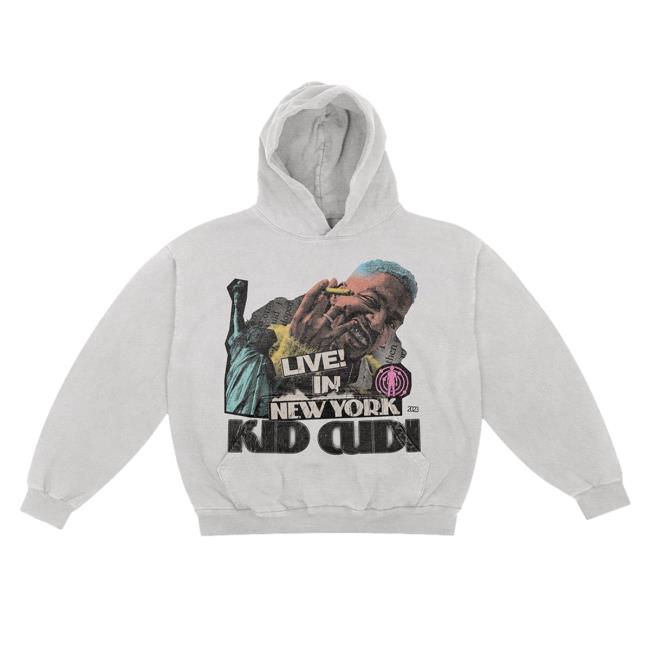 Live In New York Kid Cudi Long Sleeve Tee