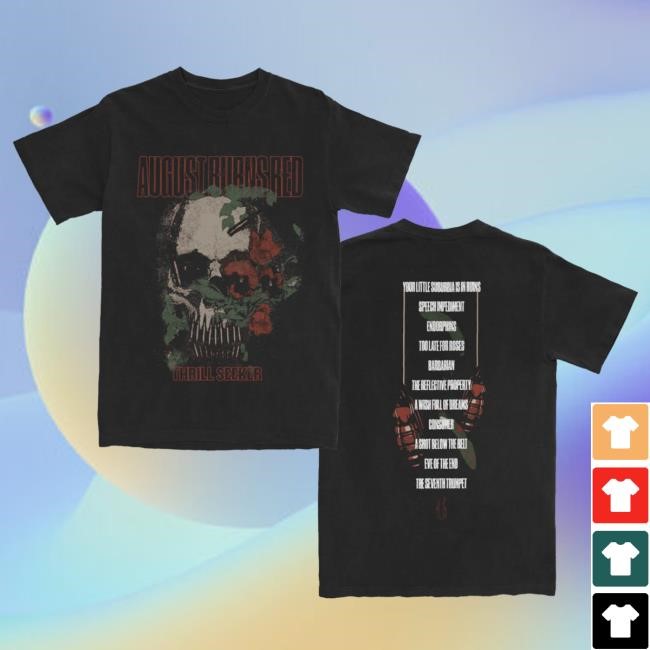 Thrill Seeker 20 Year Anniversary Shirt August Burns Red Official Store