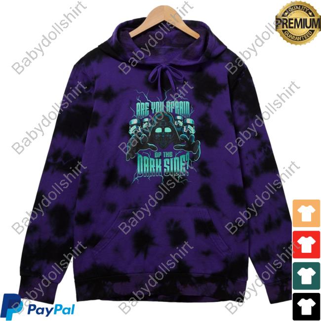 Official Box Lunch Clothing Shop Store Star Wars Dark Side Tie Dye Sweaters Boxlunch Exclusive Merch