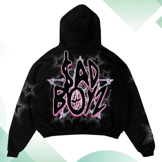 Official Sad Boyz Merch Store LHSBHOODY008 - BLACK Hoodie