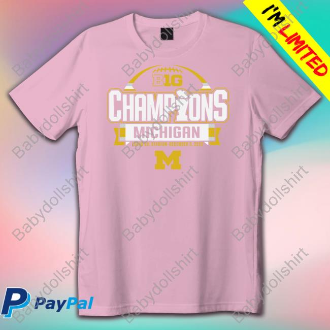 Big Champions Michigan Shirt Navy