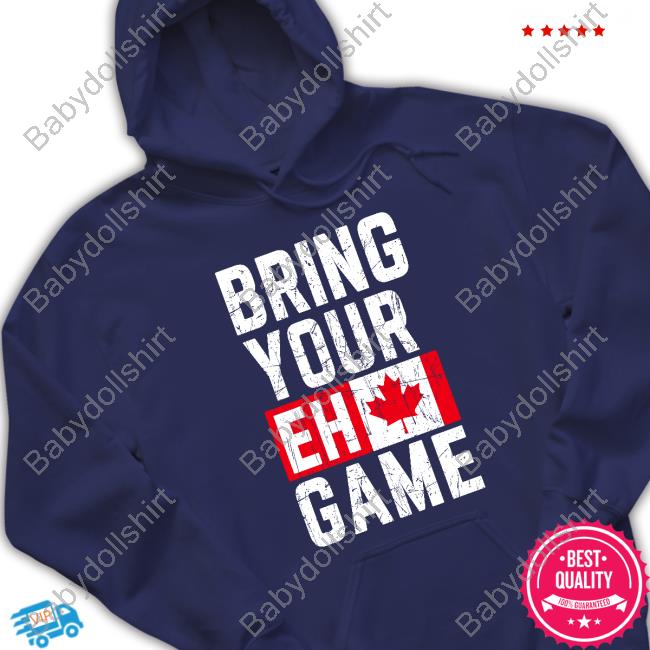 Official Bring Your Eh Game Canada Flag T-Shirt
