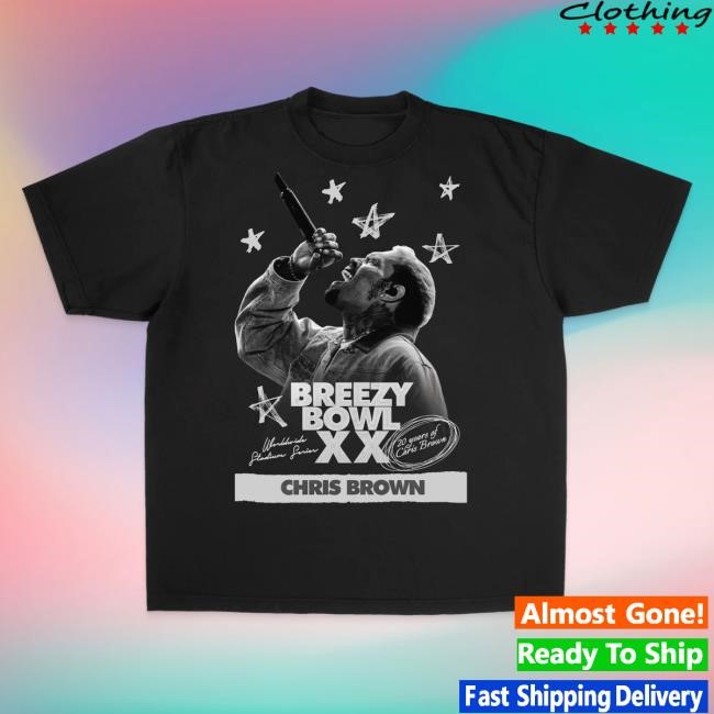 Official Chris Brown Merch Store Chris Brown Breezy Bowl Xx Pregame S/S Tee