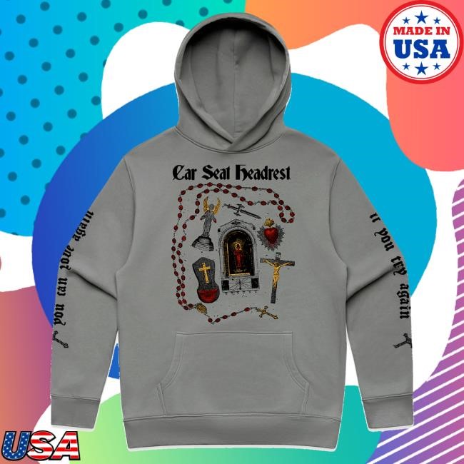Official Car Seat Headrest Rosary Hoody (From Gov Ball)