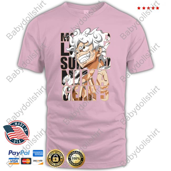 Monkey D Luffy Sun God Nika Gear 5 T-Shirt