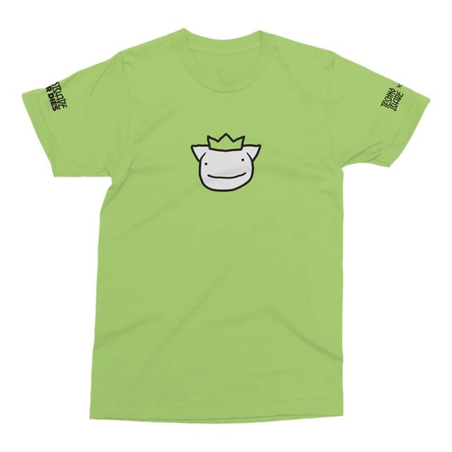 Official Technoblade Merch Store Shop Tchnoblade X Dream Never Dies Agro Dream Shirt Lime