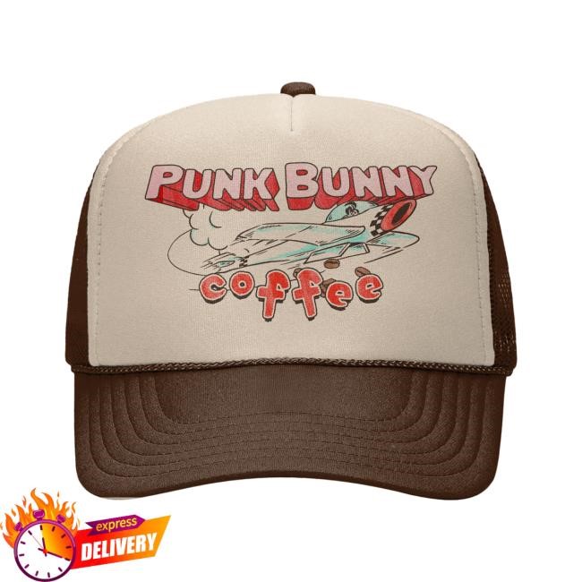 Official Green Day Apparel Store Punk Bunny Coffee Dookie Trucker Cap Green Day