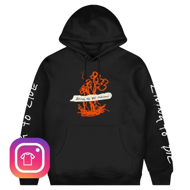 Official Horizon Supply Dying to Live Hooded Sweatshirt HorizonSupply