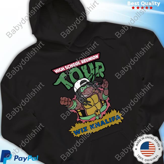 Official High School Reunion Tour Wiz Khalifa Tee Shirt
