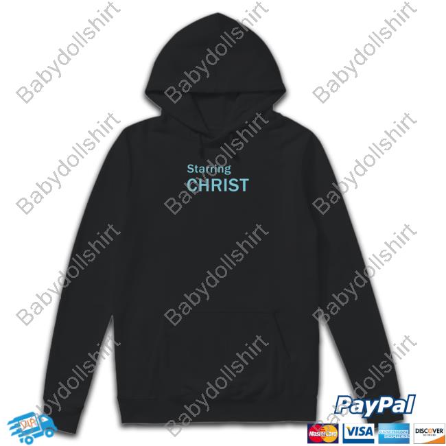 Starring Christ Shirt Black