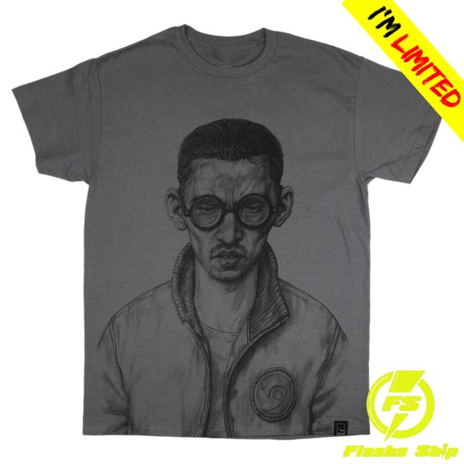 Official Disco Elysium Merch Store Disco Elysium Kim - True Vacholiere Charcoal Top Shirt Discoelysium Shop