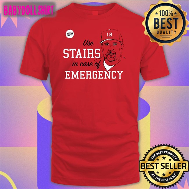 Pat Gallen Mike Meech Poshmark Merch Rare Phillies Matt Stairs Moon Shot Use Stairs In Case Of Emergency Shirt Poshmark Merch Rare Phillies Matt Stairs Moon Shot Use Stairs In Case Of Emergency Long Sleeved T Shirt Pat Gallen Mike Meech
